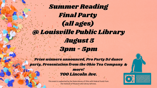 Summer Reading Program Final Party