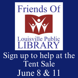 Sign up to volunteer for the Friends of the Library Tent Sale