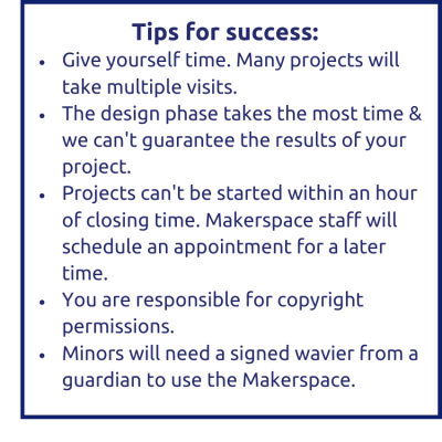 Makerspace Tips for Success