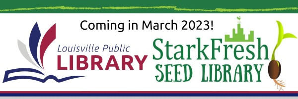 Seed Library coming in March 2023