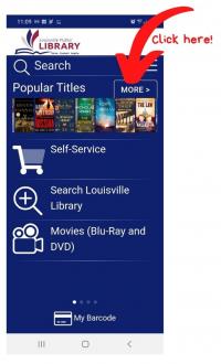 Use the SEO Libraries app to access the Upcoming titles list.