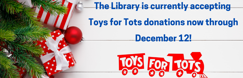 Donate to Toys for Tots through December 12